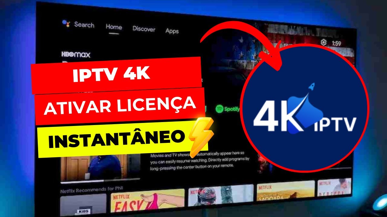 🔴 IPTV 4K Como Ativar Licen&ccedil;a de Forma R&aacute;pida e F&aacute;cil