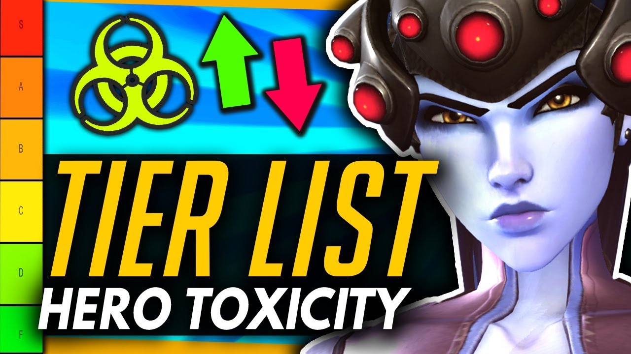Overwatch | Hero Tier List Based On How Toxic Players Playing Them Are