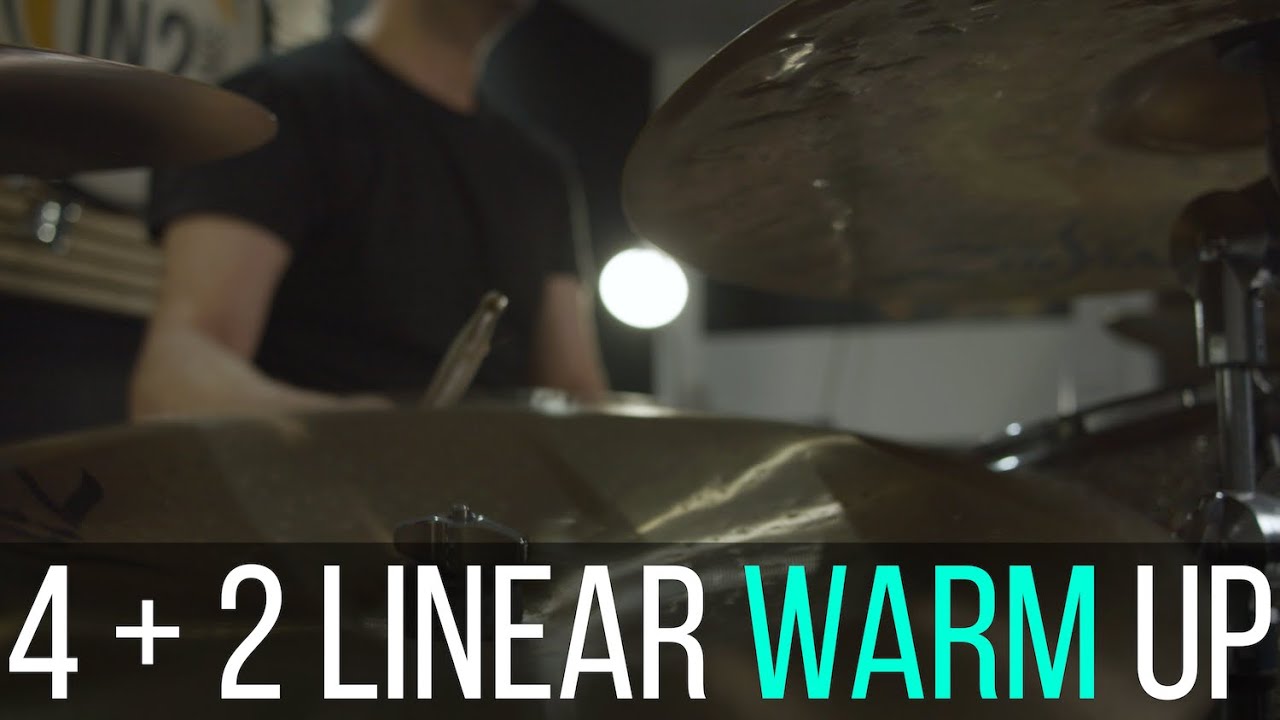 Drumming Warm Ups | 4 + 2 Linear Pattern | Drum Lesson