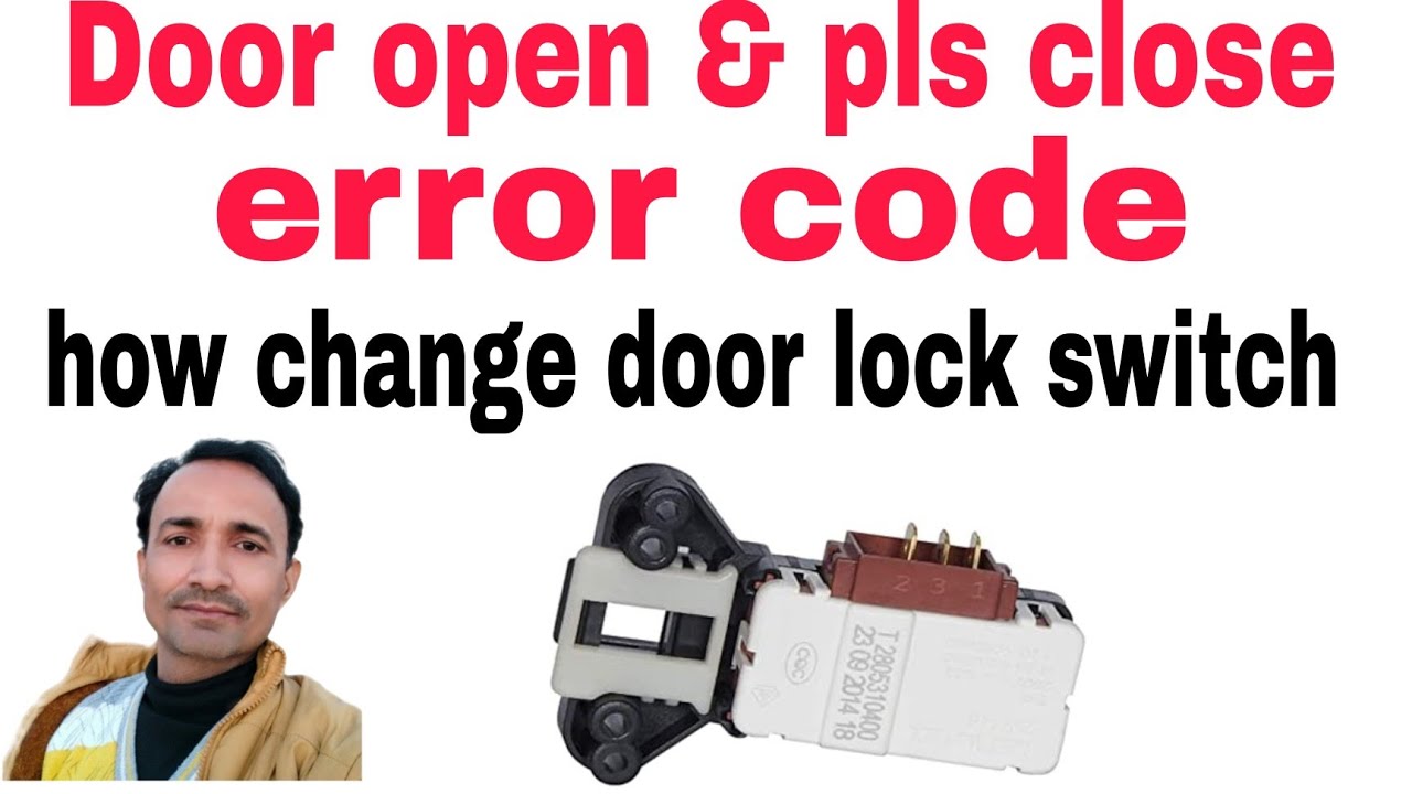 How change  IFB washing machine door lock switch Front load