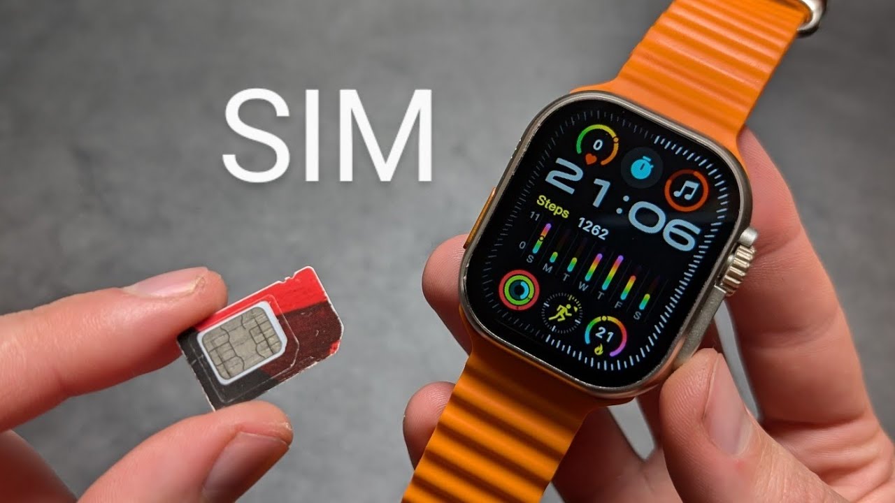 Can you Insert SIM Card in T900 Ultra 2 Watch?