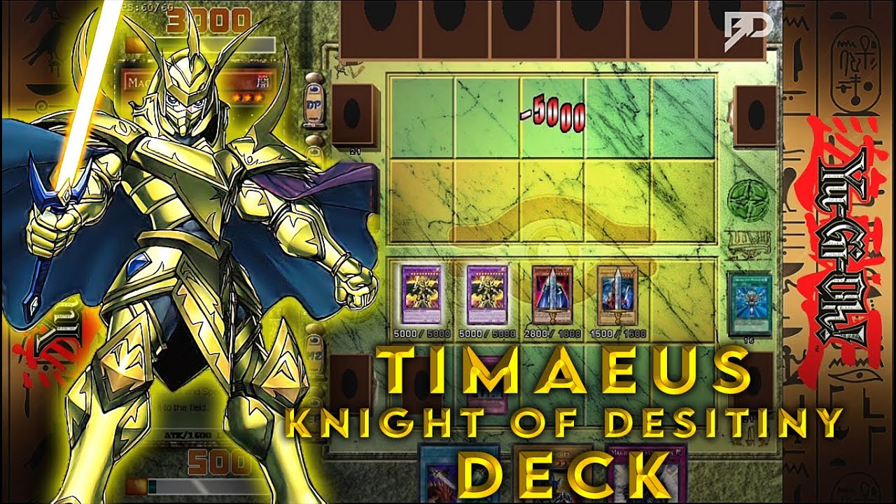 Yu Gi Oh! Power of Chaos - TIMAEUS THE KNIGHT OF DESTINY DECK