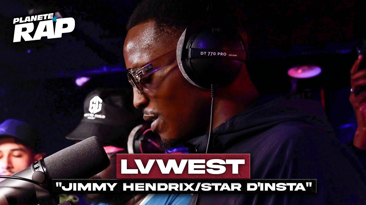 [EXCLU] LVWEST - Jimmy Hendrix / Star d'Insta #PlanèteRap
