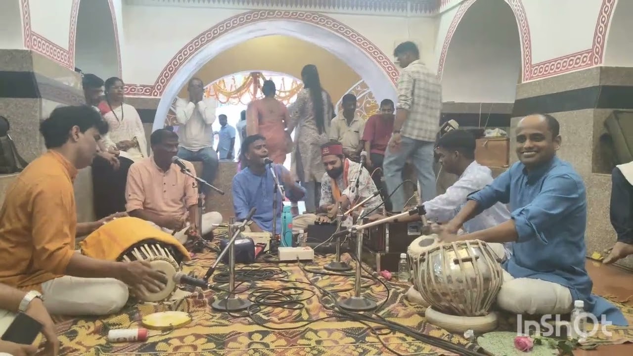 राधे तुझा पदर नाही सोडणार...गायक परशुराम कणकोणकर.. सोमनाथ मंदिर पेडणे 