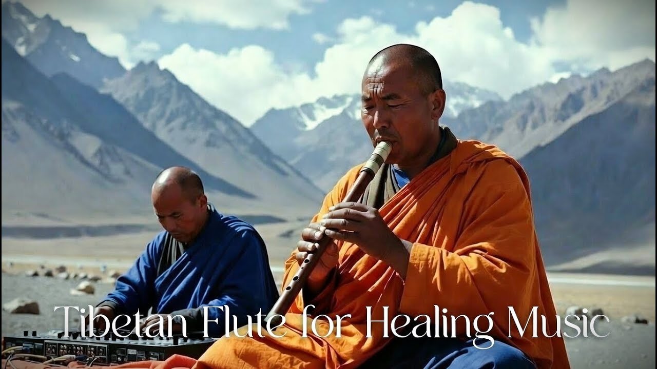 Ascultă 5 minute pe zi și viața ta se va schimba ►Tibetan Flute for Healing Music ♫ Ambient Chillout