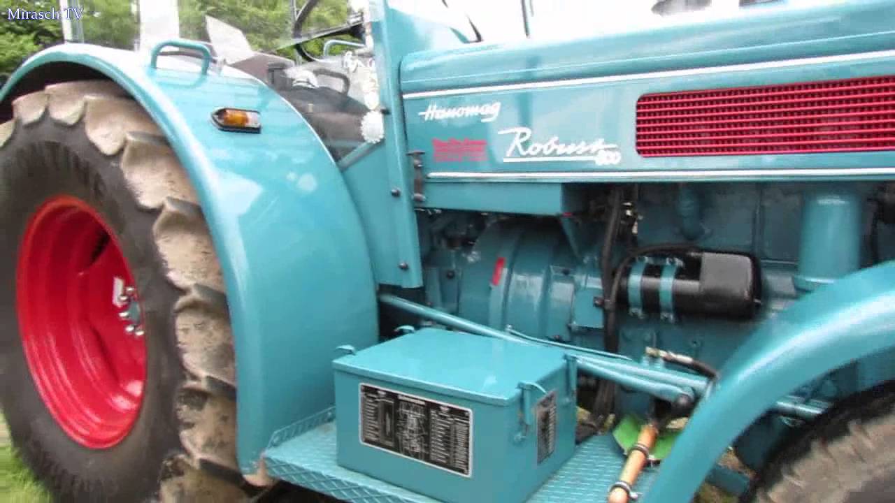 Oldtimer Traktoren Hanomag / Robust 800 Bj.1960