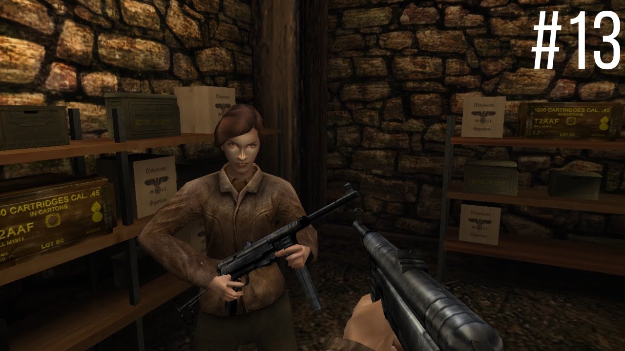 MEDAL OF HONOR: ALLIED ASSAULT PC Прохождение игры #13 - ВСТРЕЧА С СОПРОТИВЛЕНИЕМ