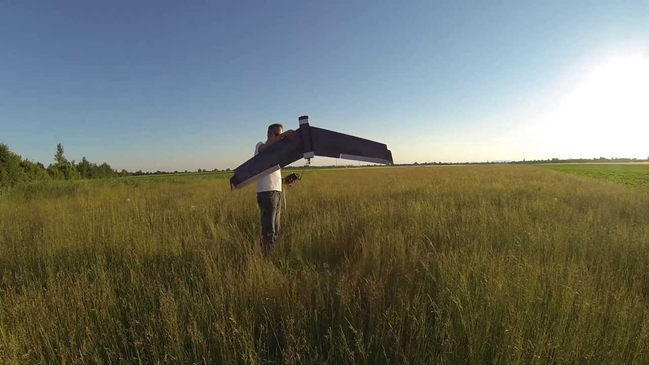 How to launch a flying wing