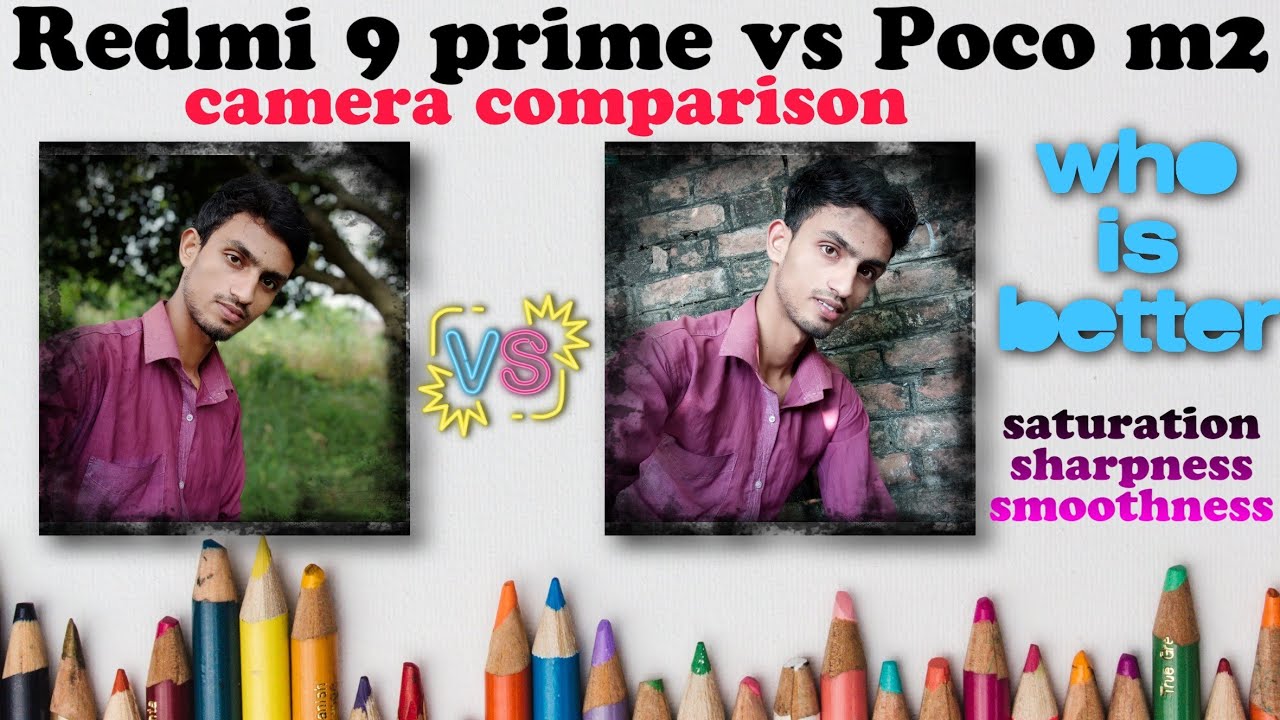 Redmi 9 prime vs Poco m2 Camera comparison | which has better camera & optimization 😍