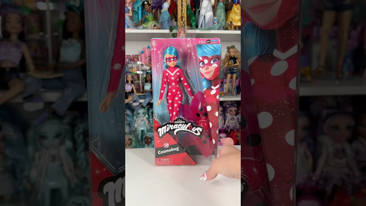 Miraculous Cosmobug 🐞 #miraculous #miraculousladybug #marinettedupeincheng #miraculousdolls #toys