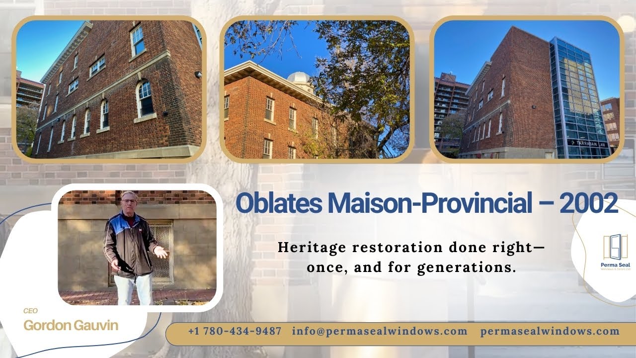 Historic Building Restoration | 1899 Heritage Wood Windows & Doors Expertly Restored by Perma Seal