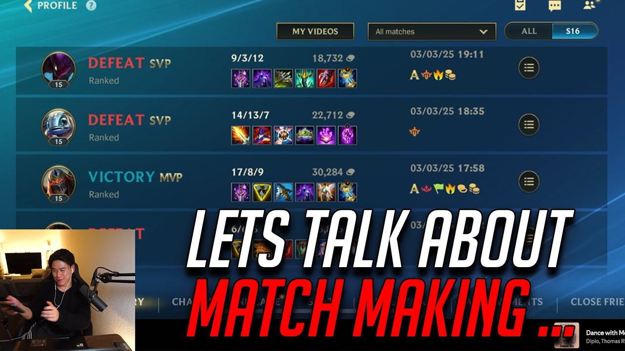 WILD RIFT MATCH MAKING IS JUST BAD LOL - ANOTHER RANT XD