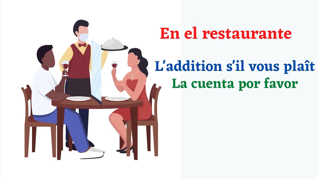 21 frases que puedes usar en el restaurante | frases en francés