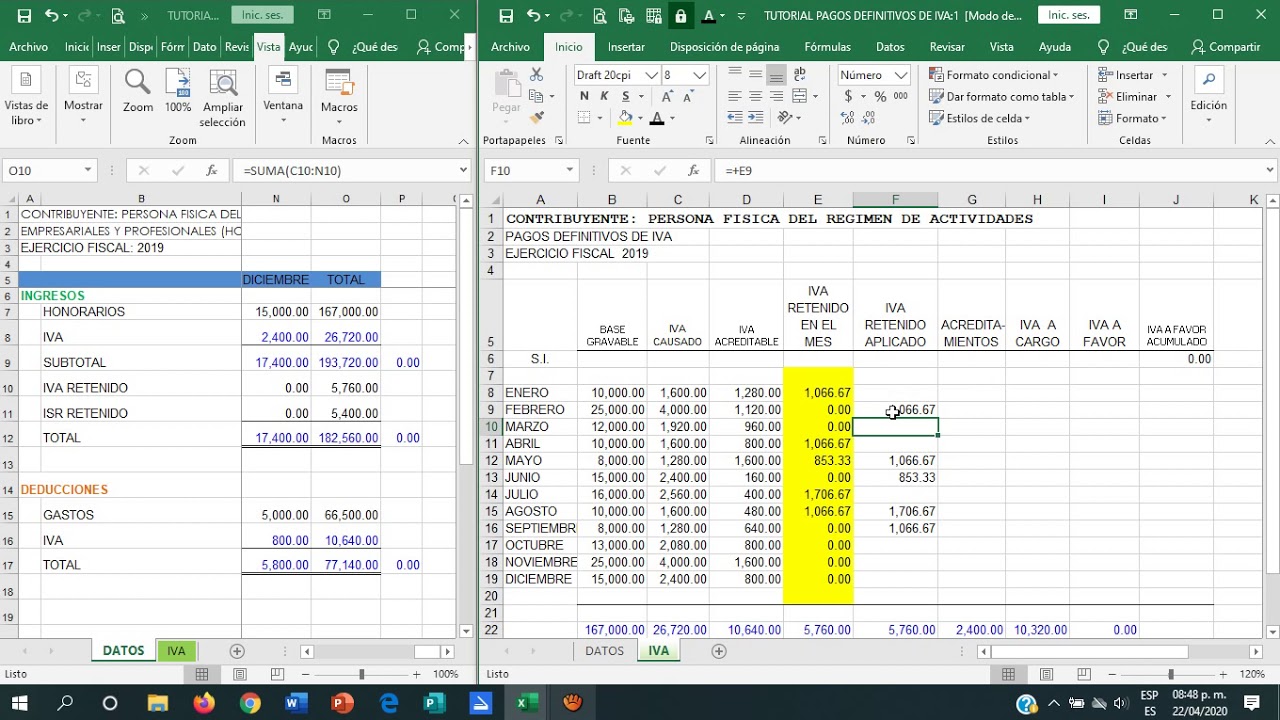 TUTORIAL PAGOS DEFINITIVOS DE IVA