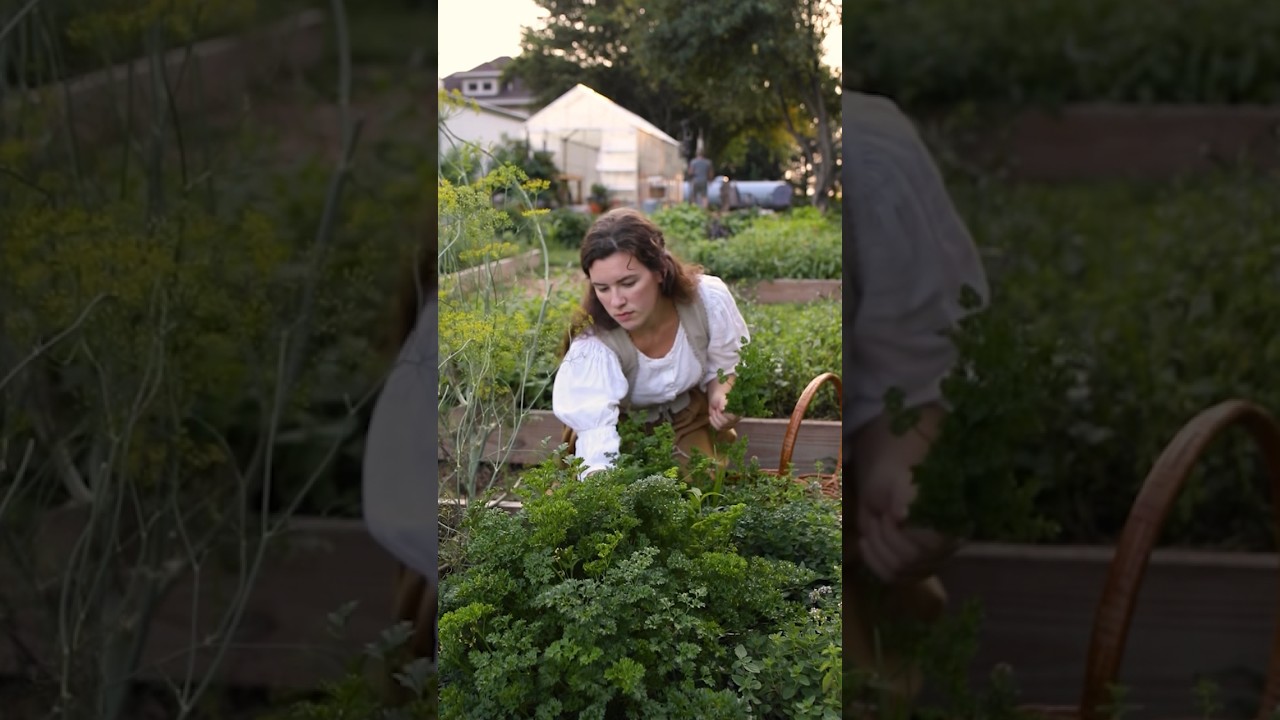 Just call me Claire Fraser #shorts #herbs #gardening #clairefraser #outlander #jamiefraser