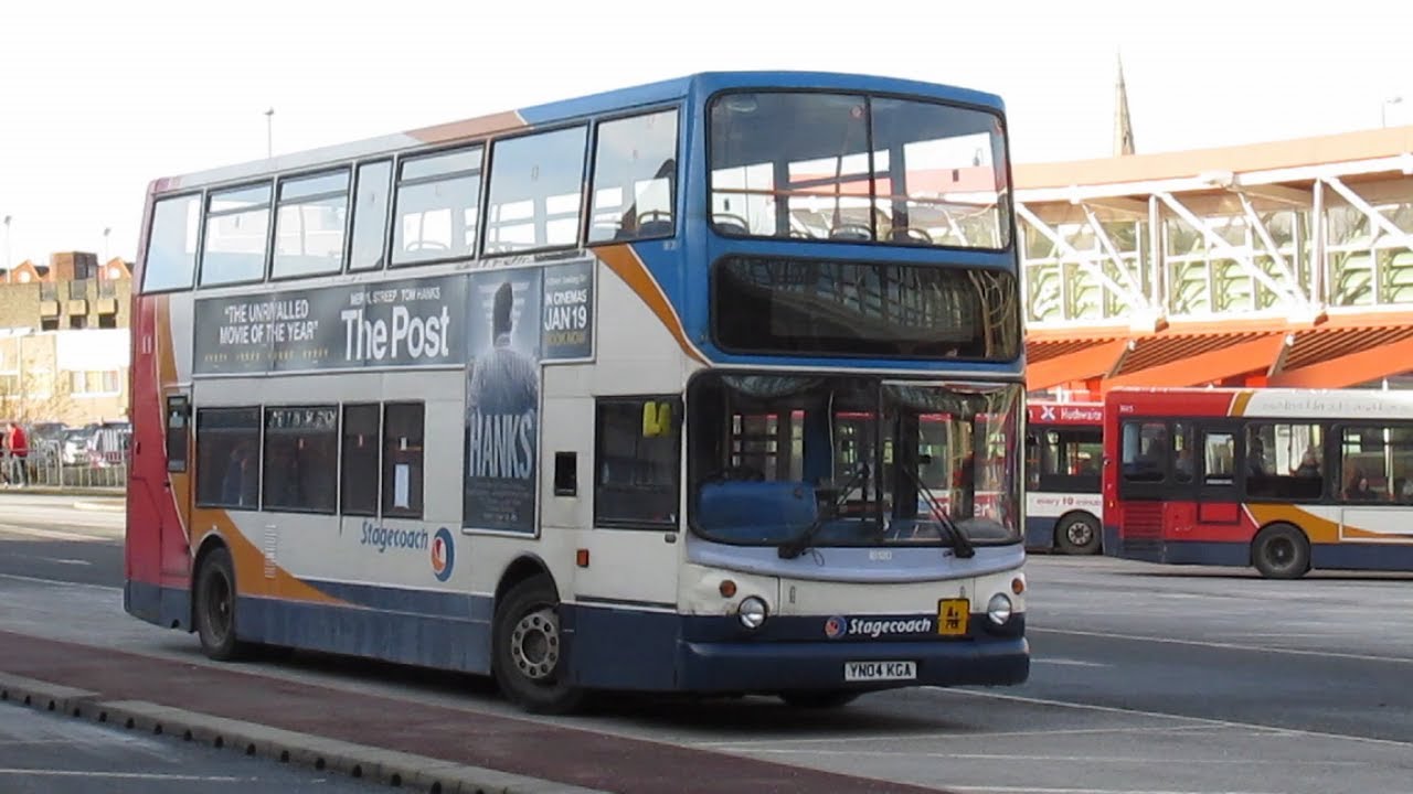Buses & Trains at Mansfield February 2018