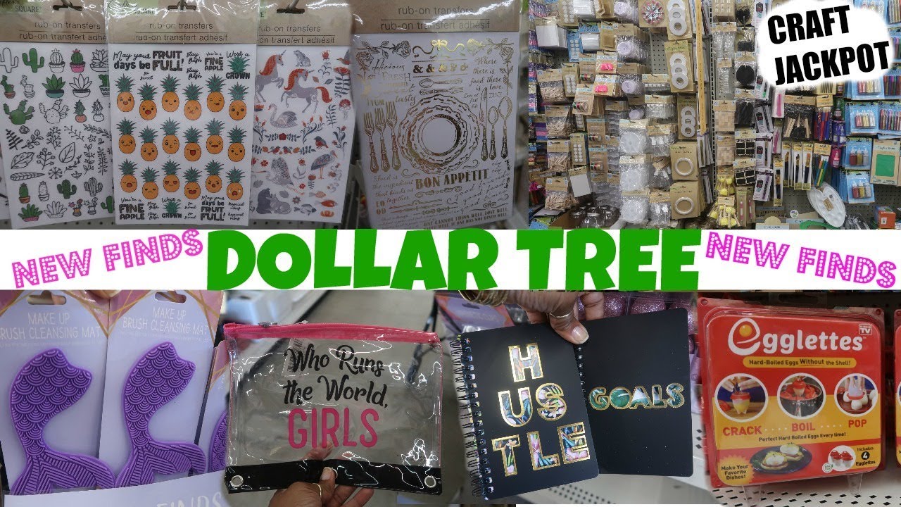 DOLLAR TREE * NEW FINDS!!! CRAFT JACKPOT & MORE!!!