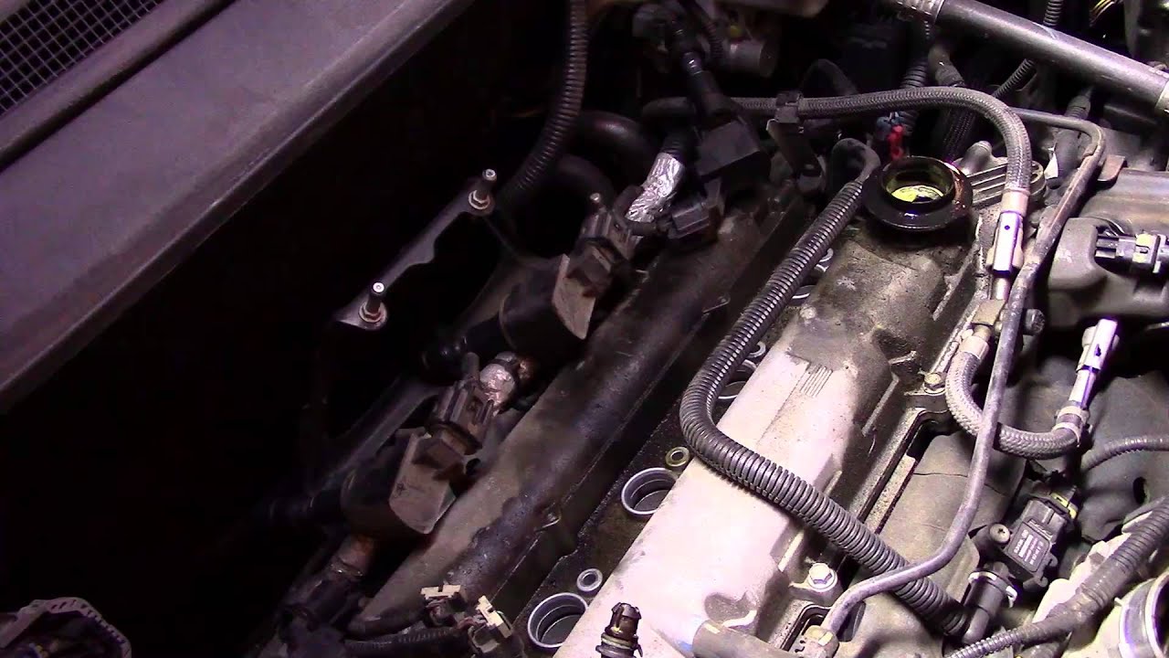 Замена свечей зажигания на GMC TERRAIN 2011 года.