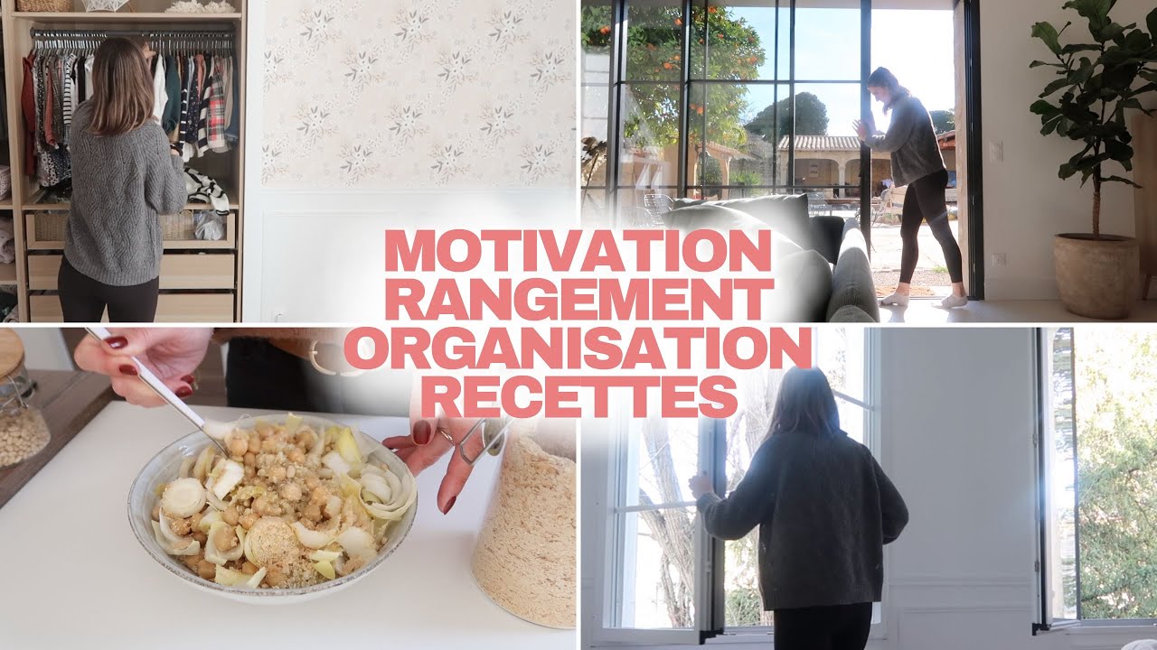 GROS RESET après 3 semaines de microbes : organisation, rangement, motivation, recettes !