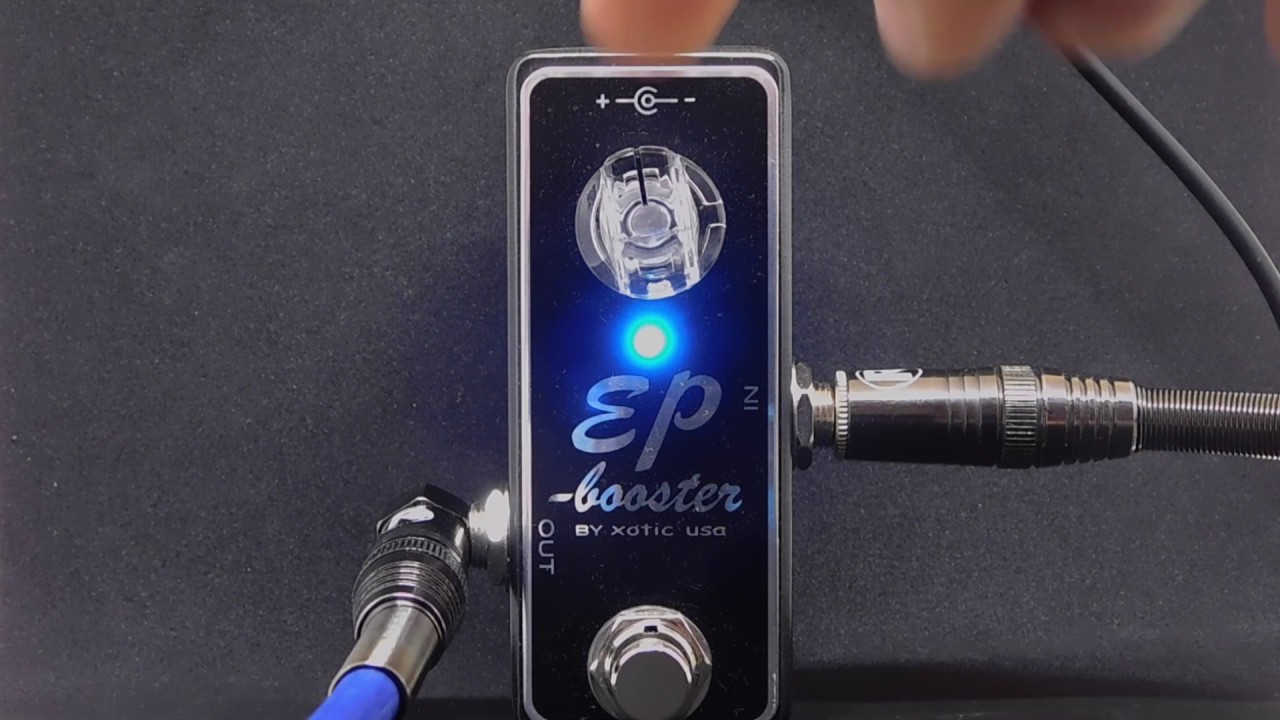 Xotic EP booster - Pedali in pillole #11 - Demo review