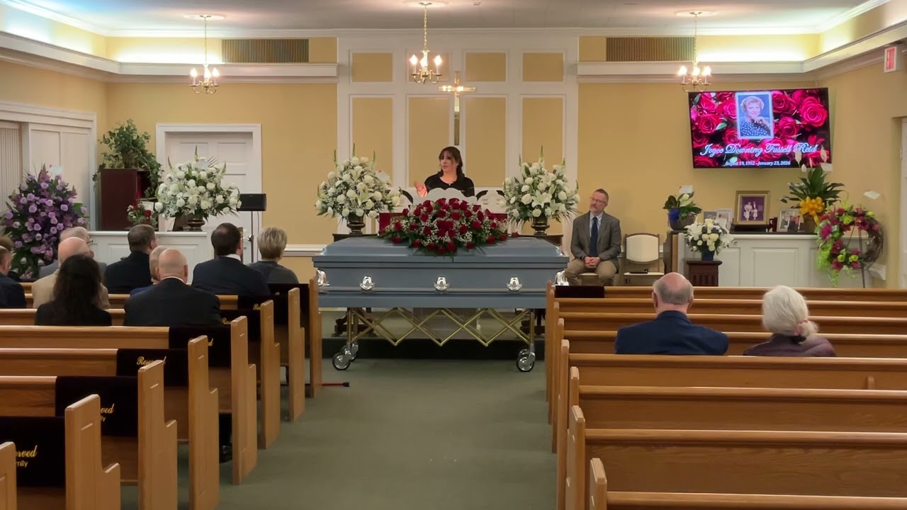 Funeral Service for Joyce Downing Fussell Reid