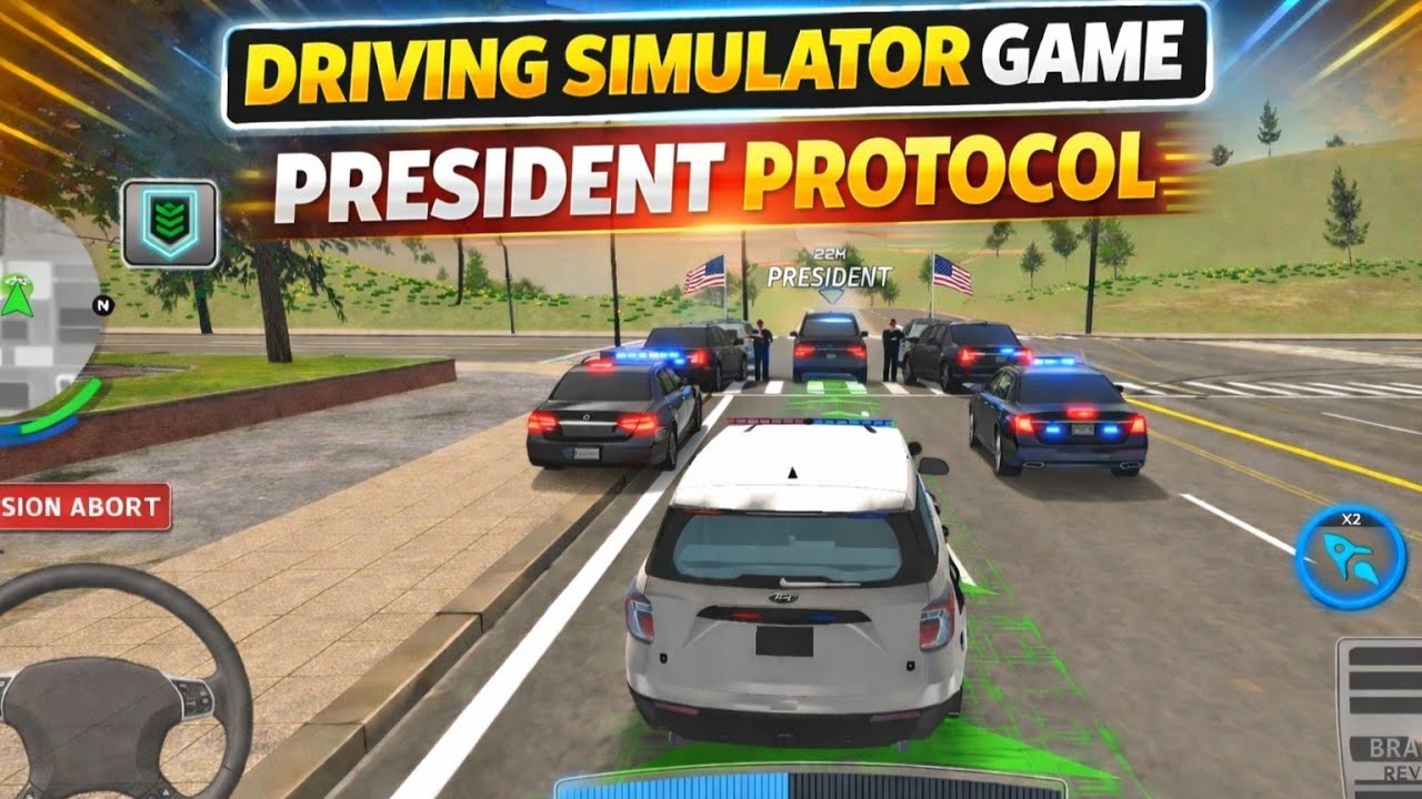President Protocol Mission 🚨 | Ultimate Security Escort Challenge!
