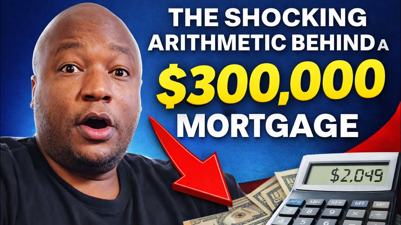 The shocking Arithmetic behind a $ 300,000 Mortgage . 