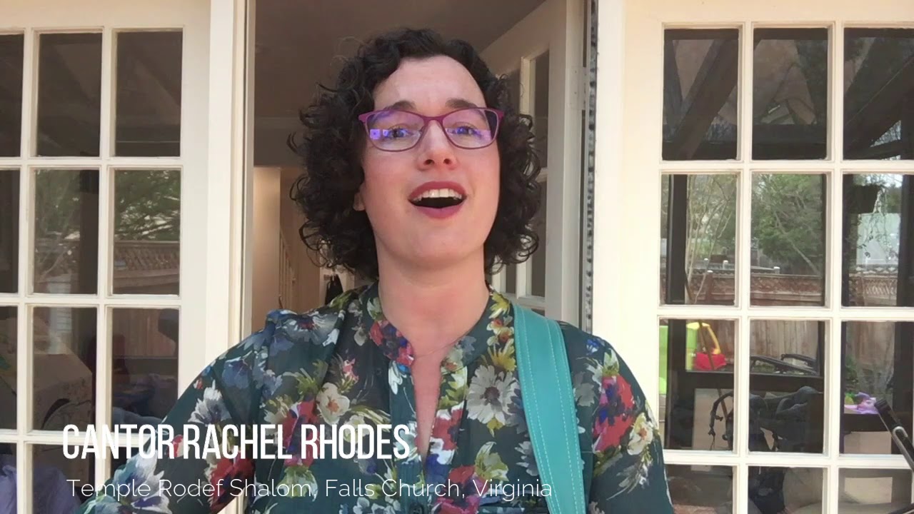 Come Together in Song with Cantor Rachel Rhodes