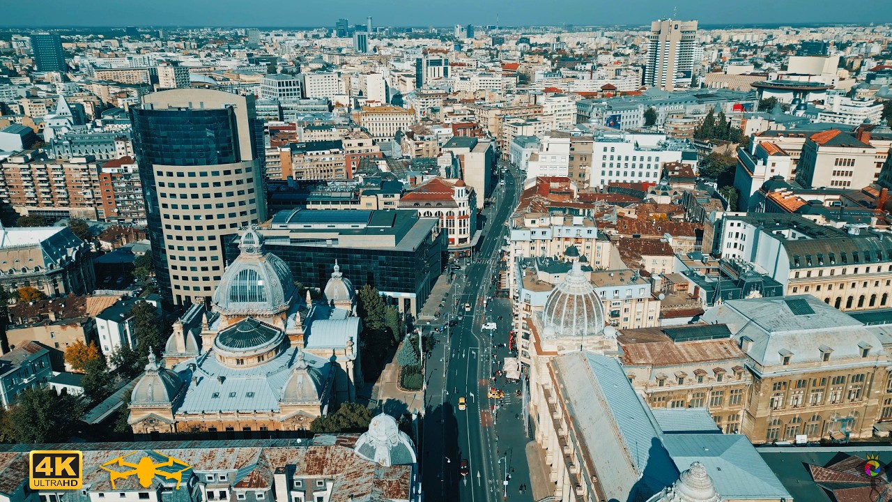 Calea Victoriei Văzută de Sus – Zbor Spectaculos cu Drona peste Inima Bucureștiului 🚁✨