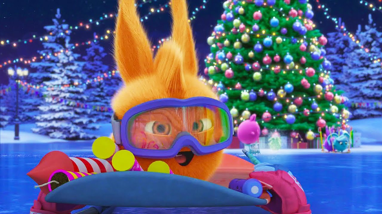 SKIING AT CHRISTMAS 🎄 | SUNNY BUNNIES COMPILATIONS | Kids Cartoons