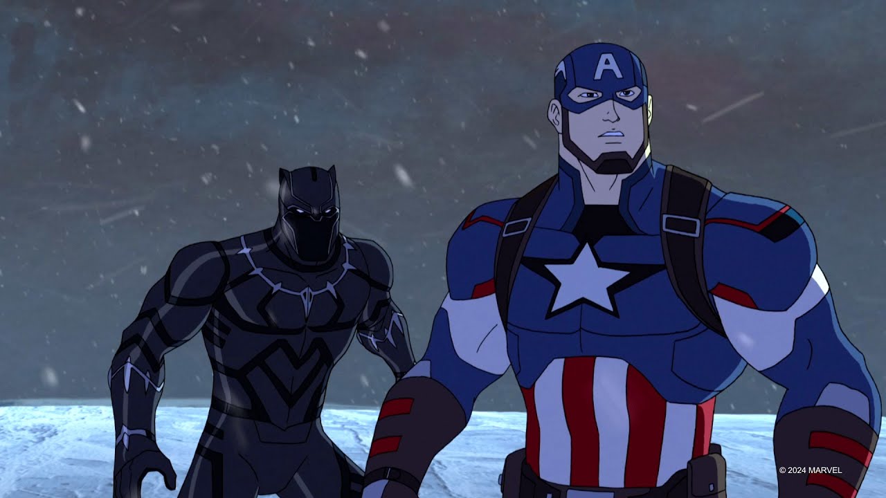 Czarna Pantera i Avengersi na śniegu | Avengers: Zjednoczeni | Marvel HQ Polska