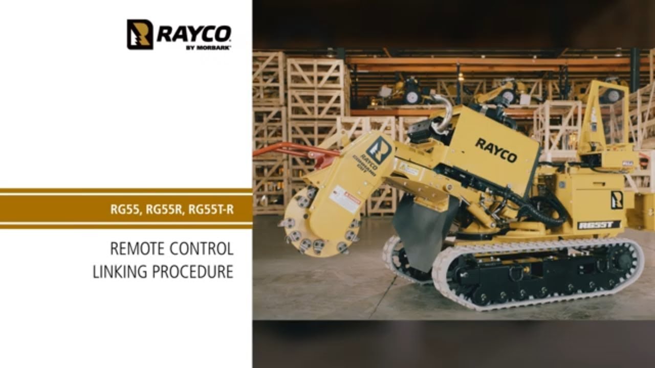 Maintenance Made Easy - RG55R, RG55T-R & RG80 Remote Linking