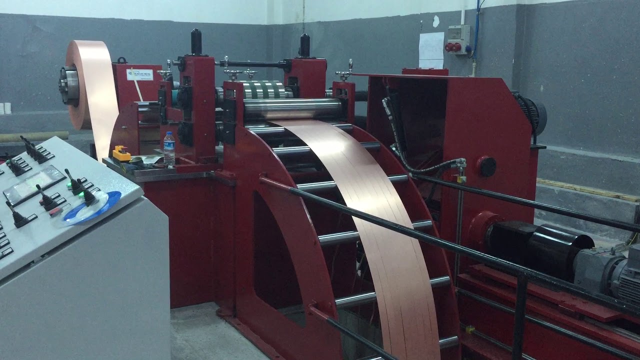 RULO SAC DİLME HATTI  SLITTING LINE