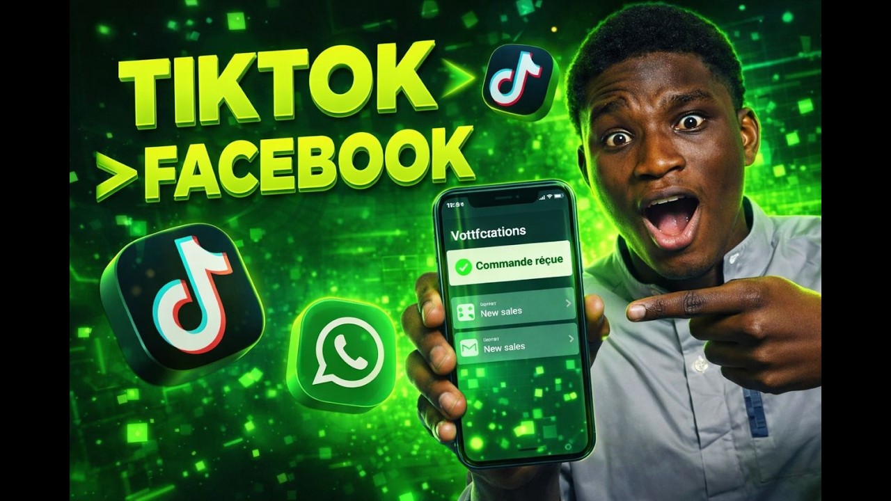 TikTok Ads : 3x Moins Cher que Facebook ! (Tuto 2026) 🇸🇳