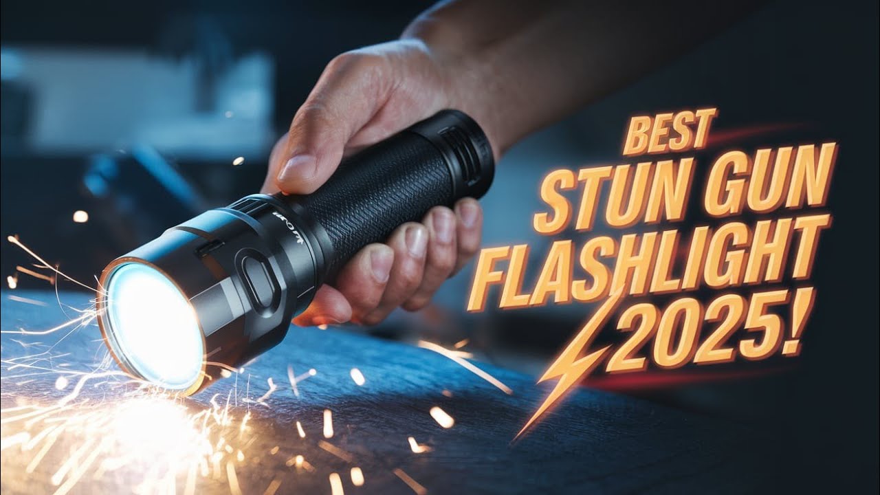 Best Stun Gun Flashlight 2025 🔥🔥