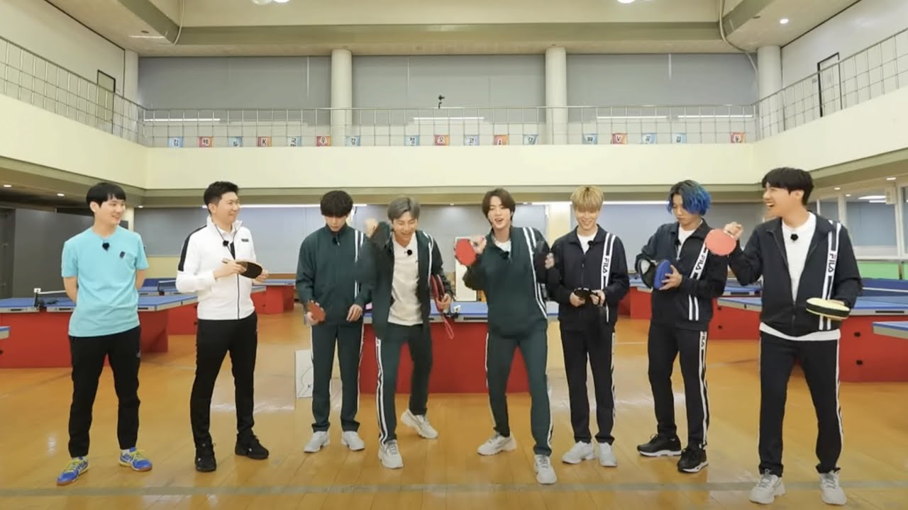Run BTS! 2021 EP.138 - 방탄 탁구 교실 1