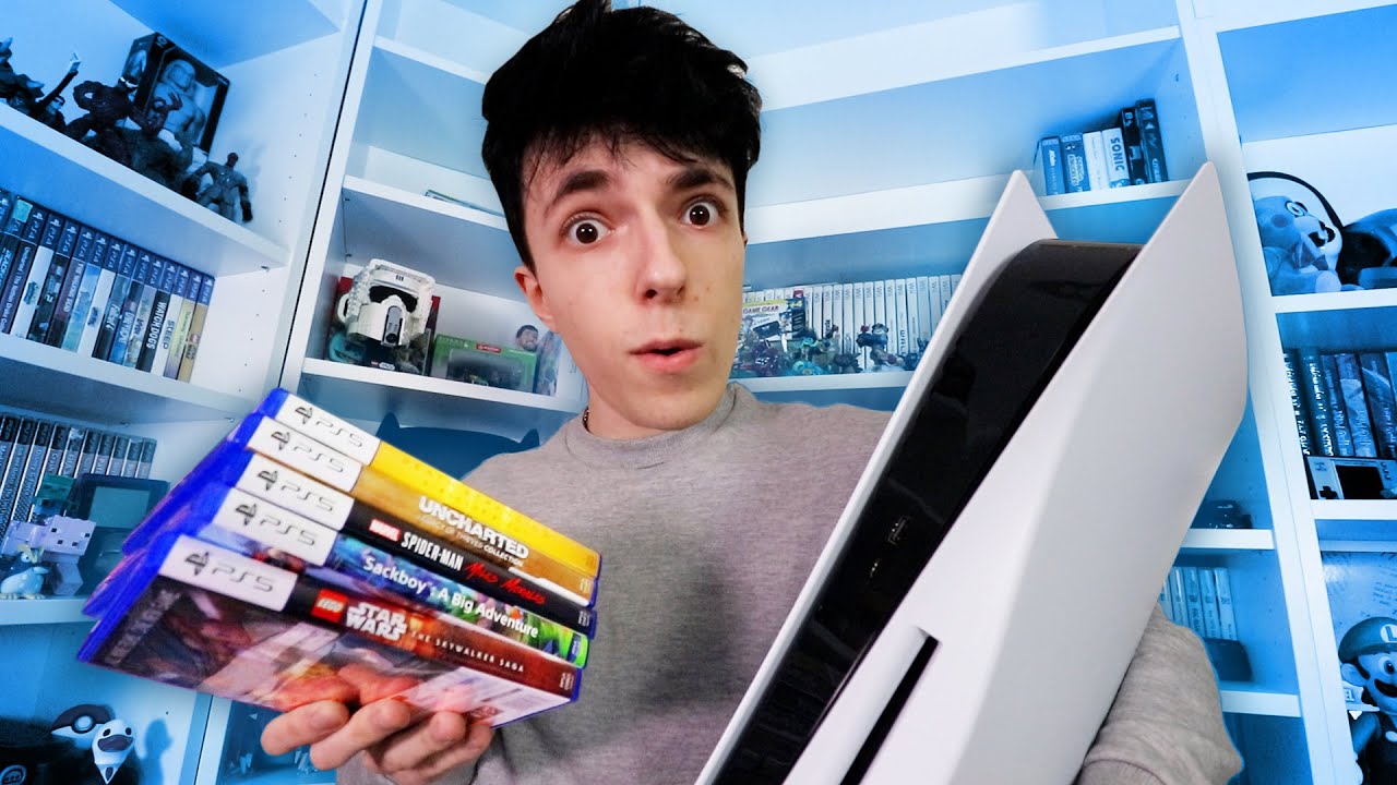 MOJE PS5 SBÍRKA!