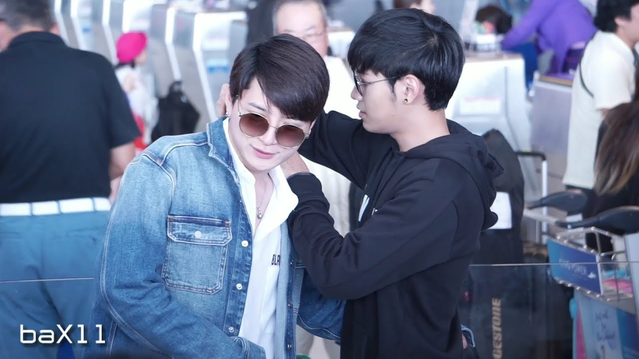 180720 Singto&Krist - Heading to Hongkong @ BKK Airport