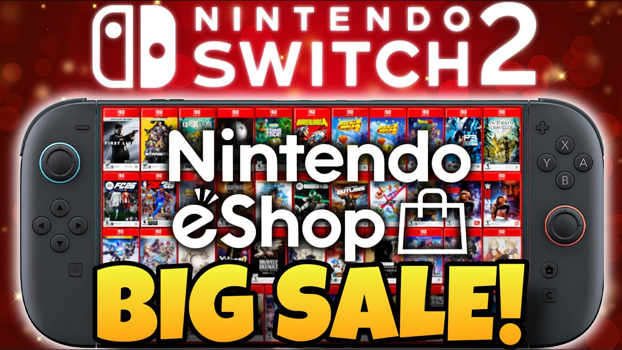В eShop началась НОВАЯ распродажа для Nintendo Switch 2!