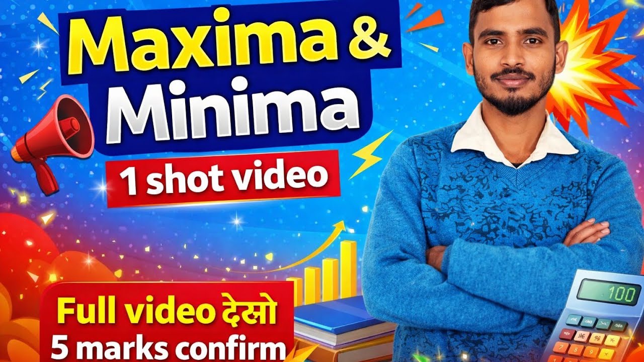 Maxima and Minima 1 shot