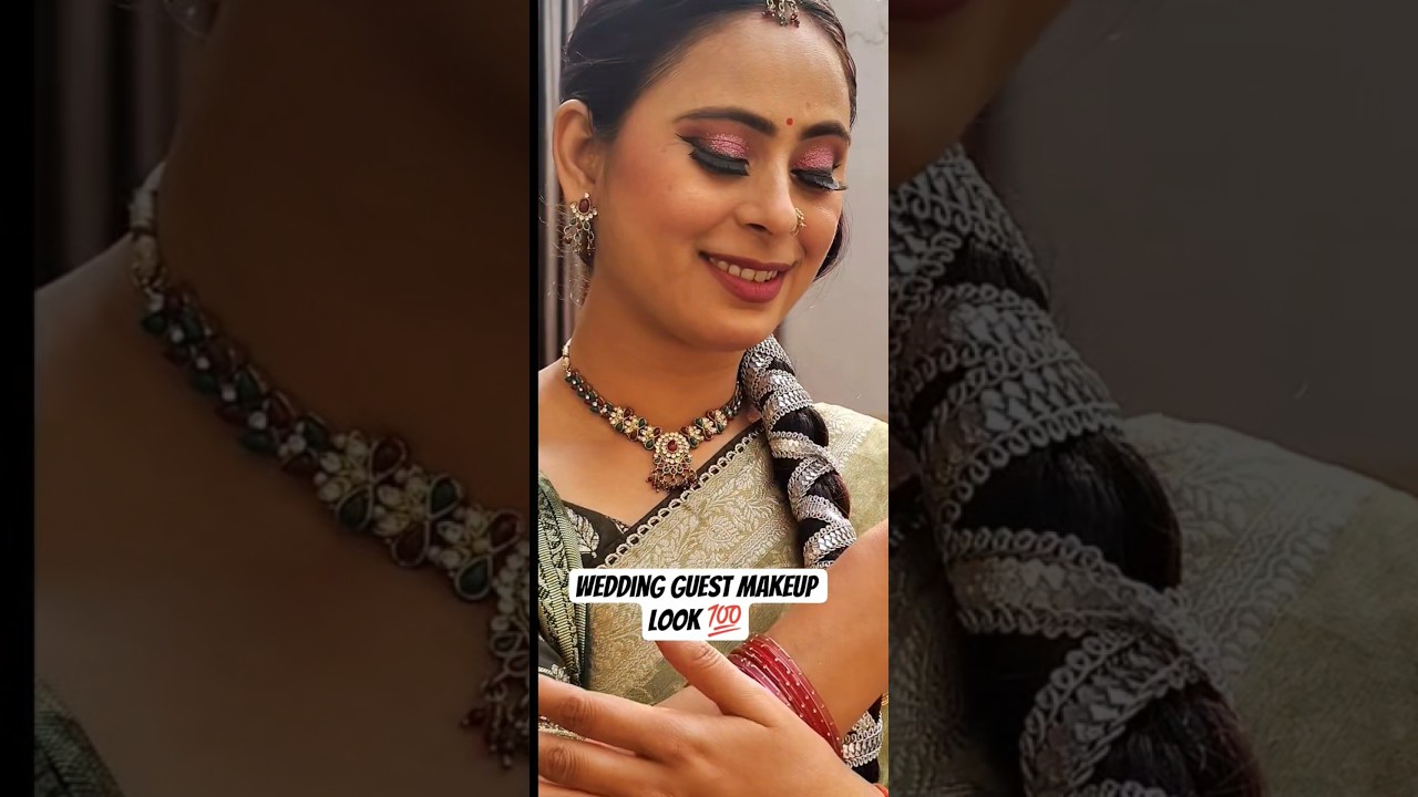 Wedding Guest Makeup Look ✨ Soft Glam for Indian Weddings
