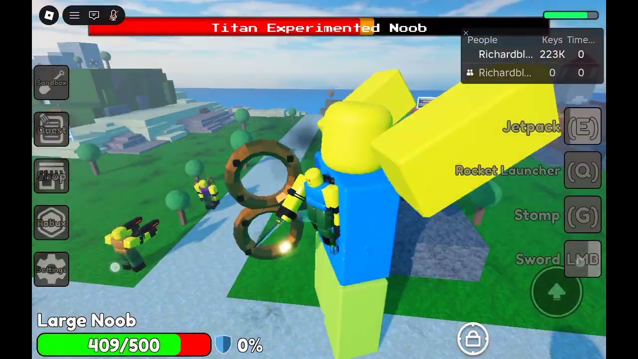 Noob and guest battalion Vs noob experiments episode 2 
