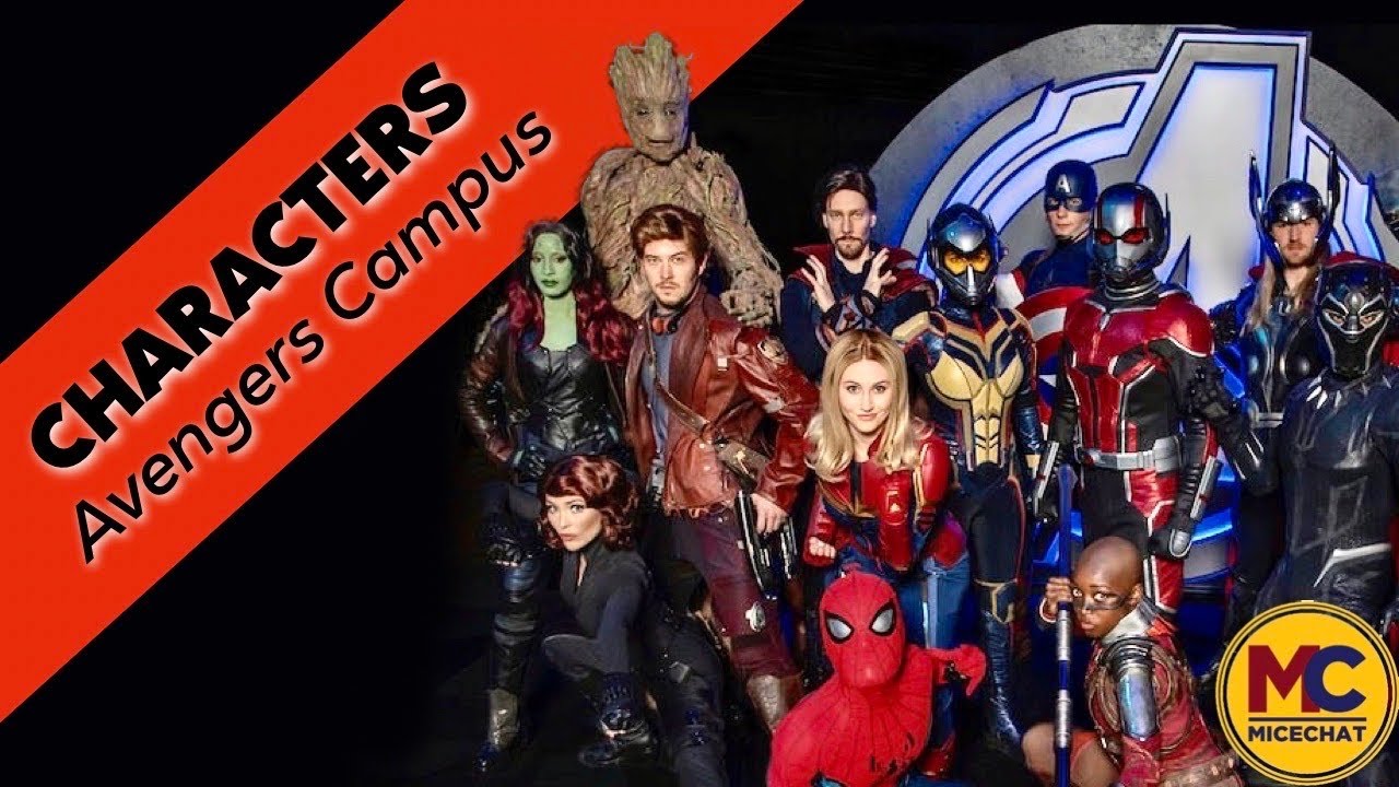 FIRST LOOK: Avengers Campus Characters!