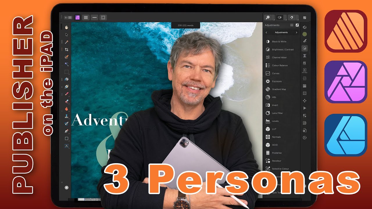 Affinity Publisher on the iPad v2 - How do the Studio Link Personas Really Work?