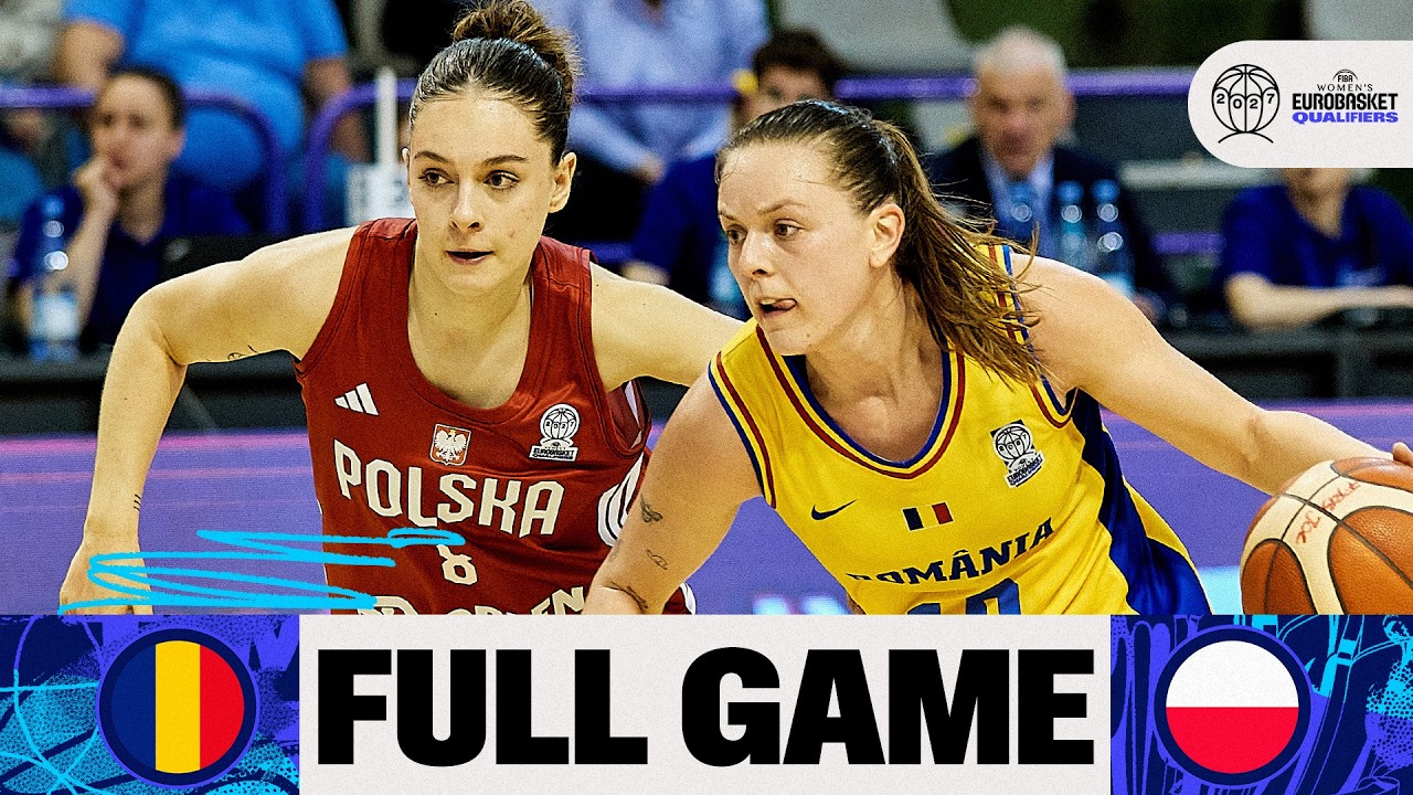 LIVE - Romania v Poland | FIBA Women's EuroBasket 2027 Qualifiers | First Round