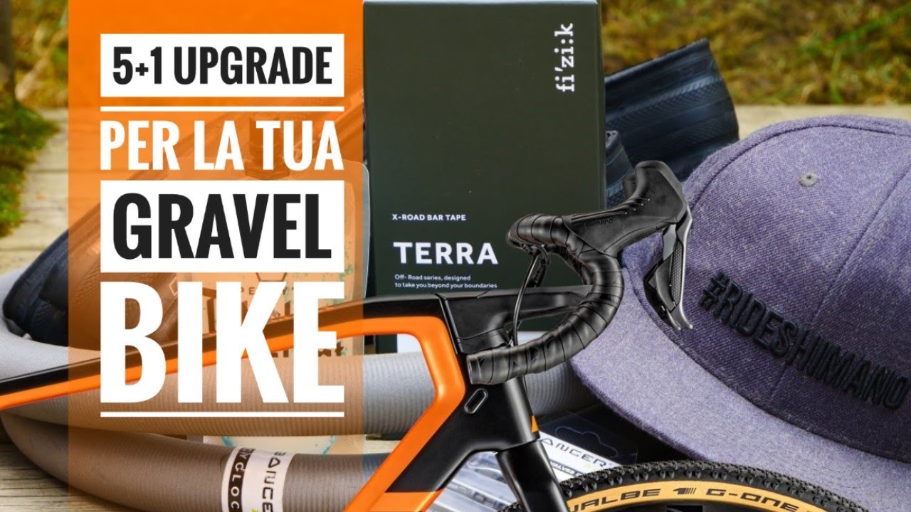 5 upgrade INDISPENSABILI per la tua bici GRAVEL + un bonus stile!