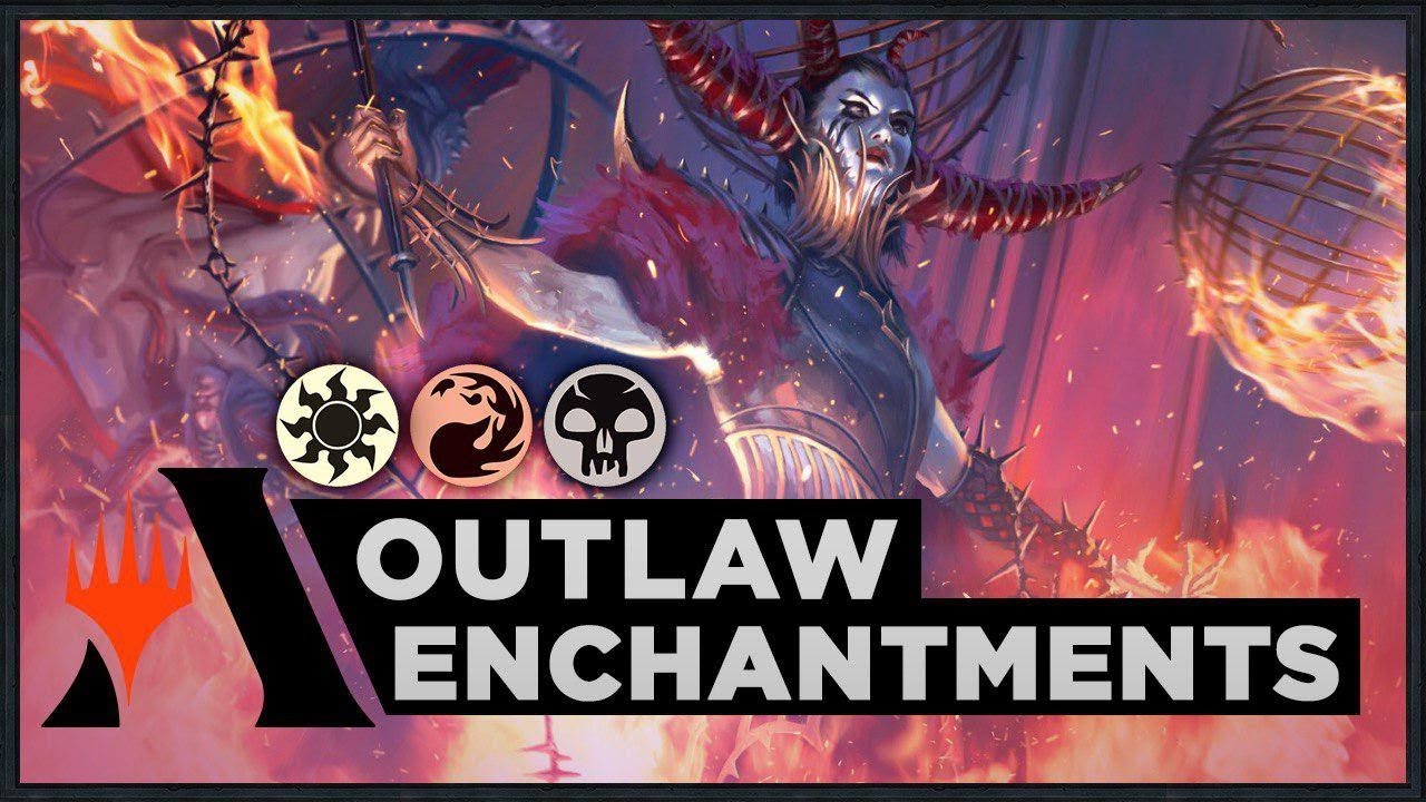 Outlaw Enchantments | Throne of Eldraine Standard Deck (MTG Arena)