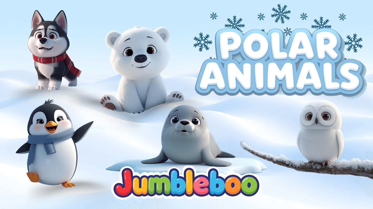Guess the Polar Animals ❄️🐧 Can You Guess the Arctic Animals? | Fun Learning Quiz for Kids