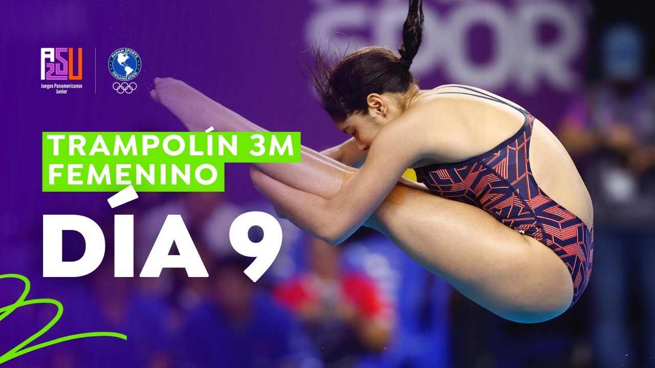 Clavados Trampolín 3M Femenino - Juegos Panamericanos Junior ASU 2025