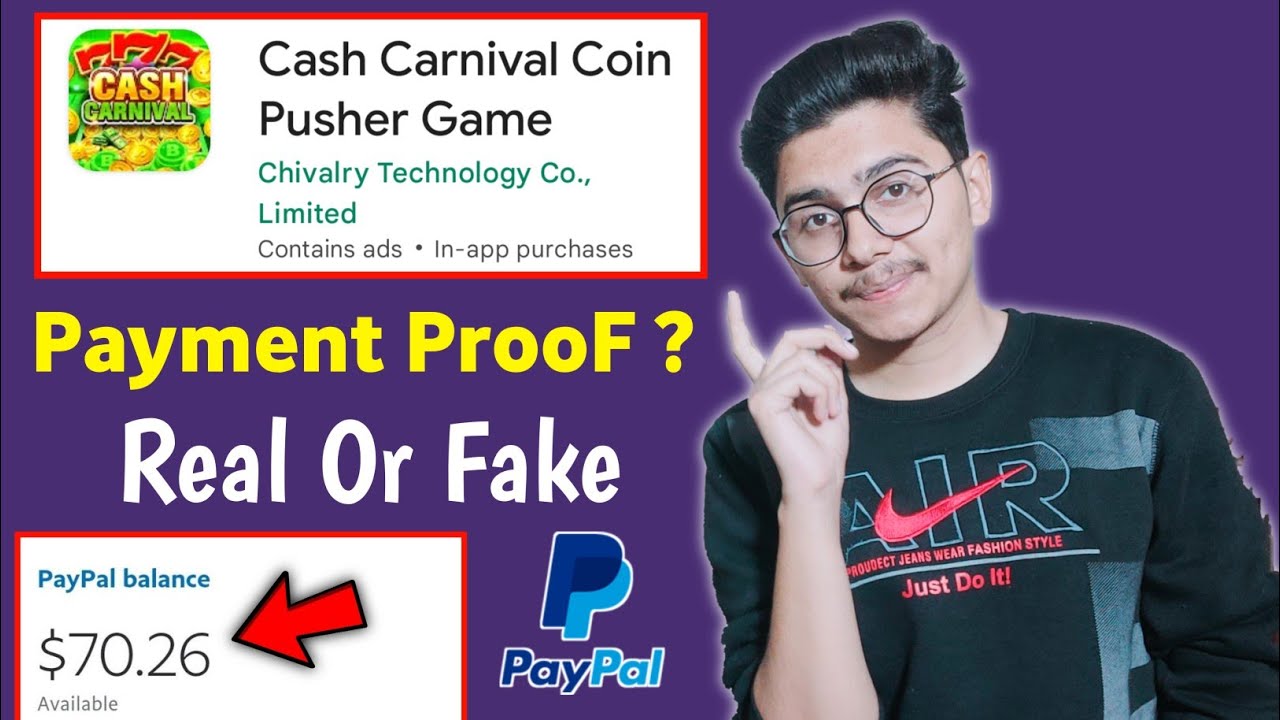 Cash carnival coin pusher game withdrawal | Cash carnival coin pusher game real or fake